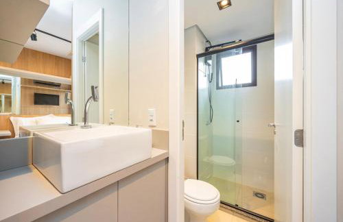 Flat moderno e aconchegante no Ecoville - Foto 11