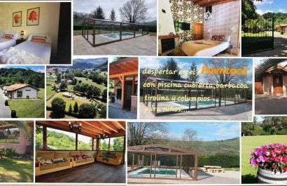 Piscina climatizada y cubierta 365 dias en Casa Rural con Encanto El Puentuco una de las casas mas valoradas de Cantabria - Foto 65