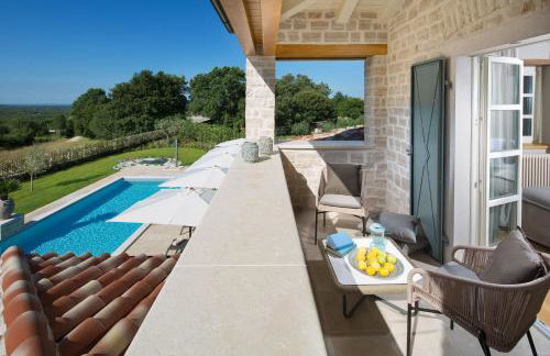 Villa Nevija u Ladicima for 10 people with sea view & sports complex in Central Istria - Foto 16