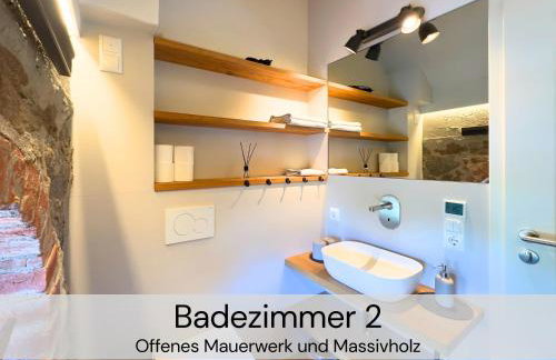 HexenburgbeiDresden Maisonette über 2 Etagen mit 4 Schlafzimmern, Kamin, Terrasse und Faßsauna, Nähe Sächsische Schweiz Dresden - Foto 31