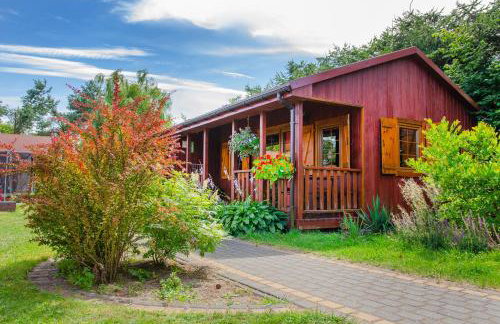 Domki Forest sauna jacuzzi balia Darłowo Darłówko Rusko - Foto 16