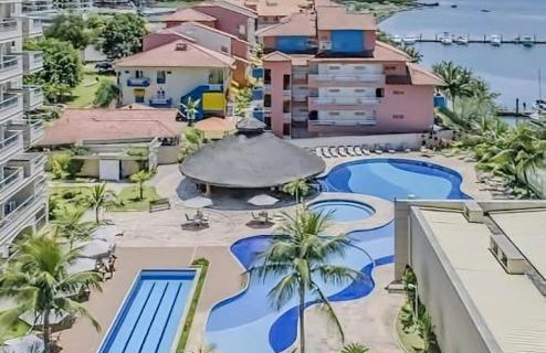 Apart 329 Porto Marina Mont Blanc Refúgio aconchegante em Mangaratiba, dentro do Hotel - Foto 12