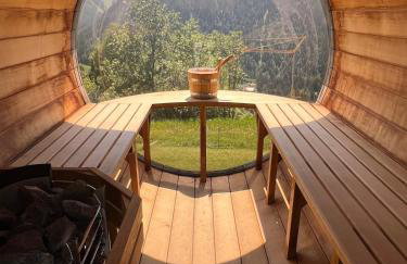 Chalet Familial Le Whymper 5 étoiles SPA Sauna Chatel - Foto 25
