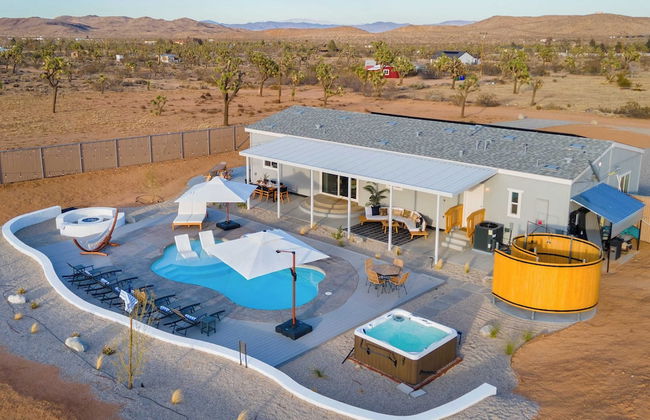 Pool, Spa, Pickleball & Piano Near Pioneertown Harmony House by Avantstay - Foto 56