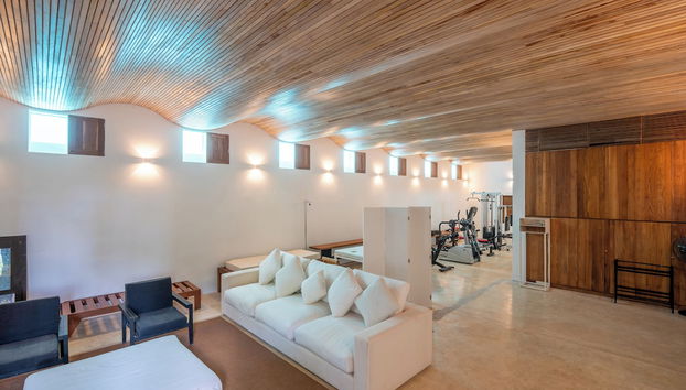 Coin salon dans le hall