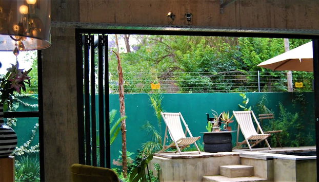 Zona de estar del vestíbulo