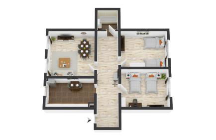 Zentrales Apartment Essen Kaffeevollautomat Parkplatz - Foto 21