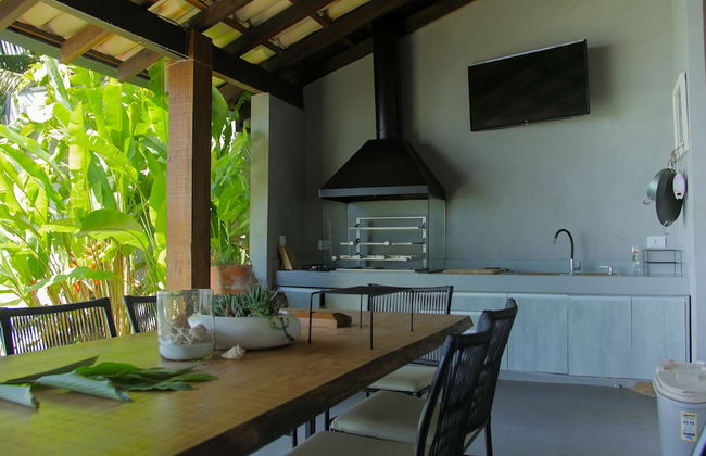 Casa Pé na Areia em frente à Ilhabela - Foto 57