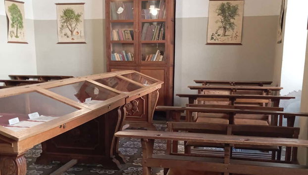 Aula en la que impartió clases Antonio Machado