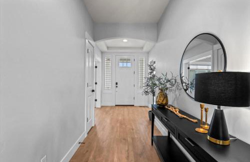 Relaxing Sauna Retreat Fire Pit and Swing Set - Foto 9