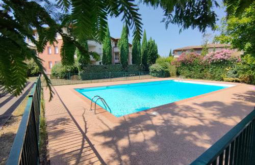 ORBIS - "L'Opaline" - Studio calme dans une belle résidence avec piscine - Parking - WiFi - Foto 16