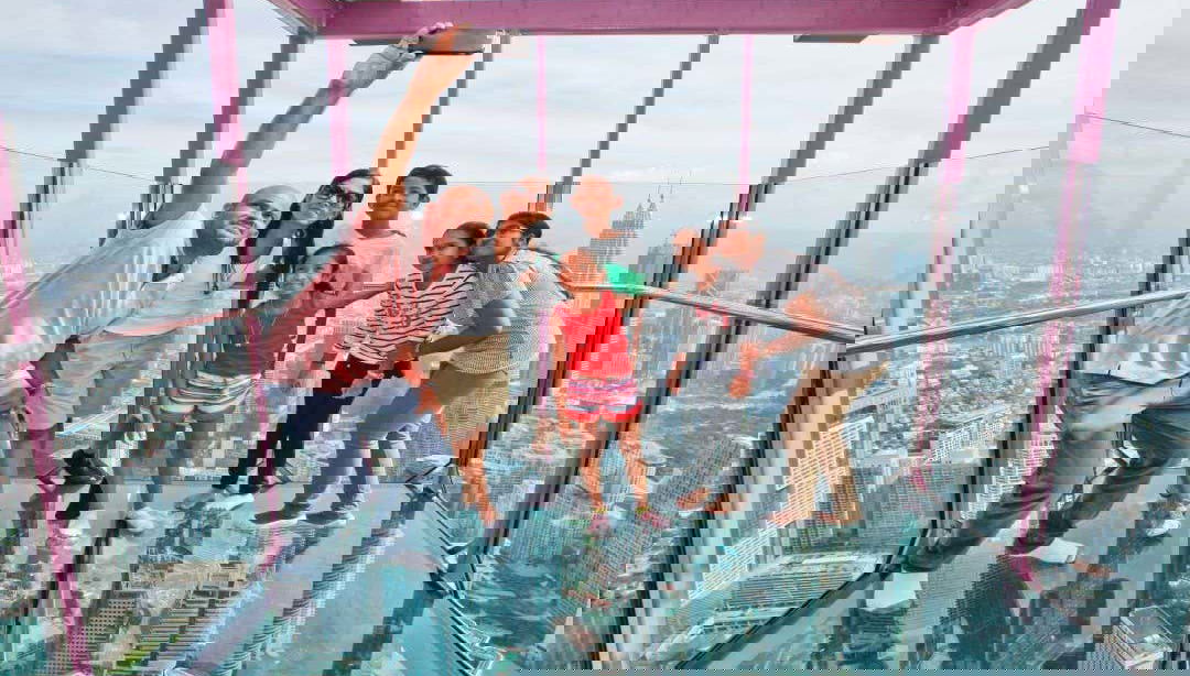 Selfie nel Glass Box