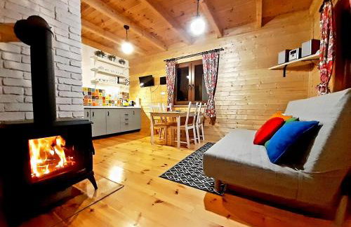 Domek Skowronek z basenem - Foto 6