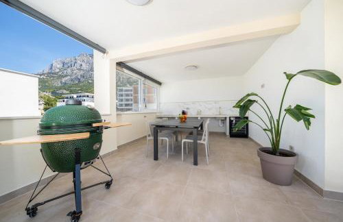 Penthouse Apartment Golden View with private Jacuzzi and 100m2 terrace by Makarska Exklusiv - Foto 11