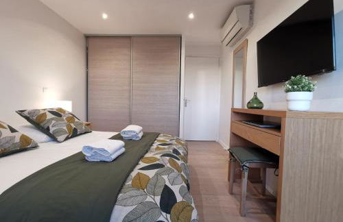 CHESTER Riviera Escape - Appartement calme, terrasse & clim proche Croisette et centre - Foto 19