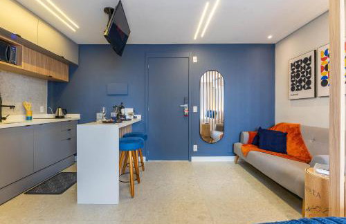 Studio Blue Cidade Jardim - 10 min Estádio Morumbis e Hospital Albert Einstein - Foto 17