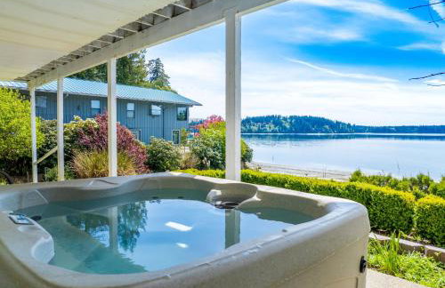 Shelton Waterfront hot tub fire pit beach garden - Foto 2