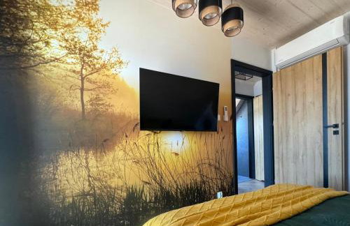 Całoroczny Domek Boho Lubniewice jezioro jacuzzi - Foto 16