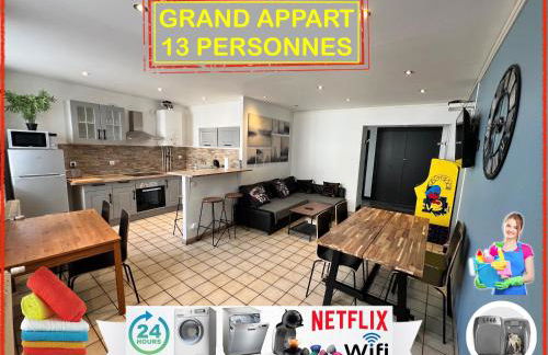 09 CHIC & COSY GRAND APPART 4 PIECES 75m2 HYPERCENTRE WIFI SMART TV NETFLIX - Foto 2
