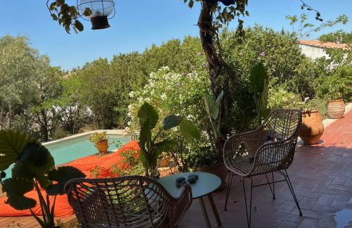 Le Doul Jolie villa au calme climatisée grande piscine jardin - Foto 49