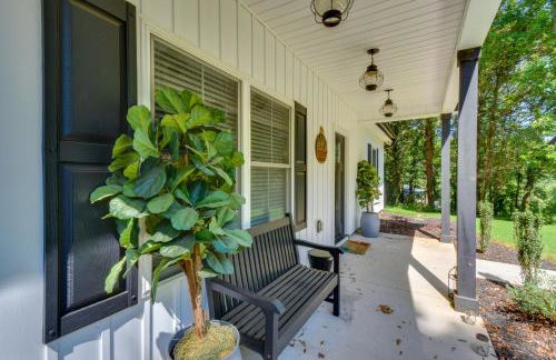 1 Mi to Lake Hartwell: Updated Retreat w/ Patio! - Foto 29