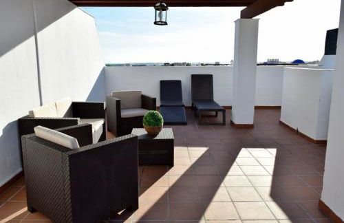 Relax, playa, golf...!! Ático de lujo, 130 m2, WIFI, urbanización privada... - Foto 28