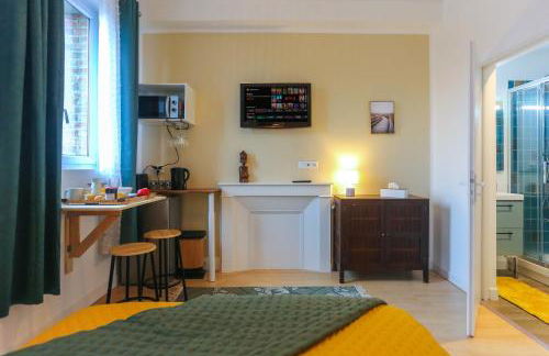 Studio Coeur Ville TV Wifi Parking Lave Linge - Foto 3