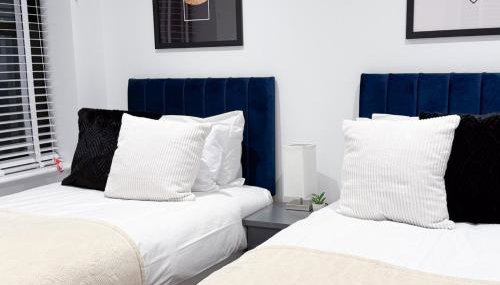 Spacious Modern 1 Bed Apartments in St Neots - Perfect for Contractors & Professionals - Free Parking - WiFi - Fully Equipped Kitchen - Smart TV Ideal for Work Stays and Long Projects - Foto 3