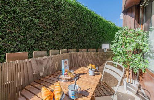 Chalet studio Megève enface des remontées mécaniques et parking gratuit - Foto 10