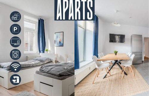 XXL Apartments - Große Gruppen - 3-4 Zimmer - WiFi - Nähe Leipzig - Photo 1