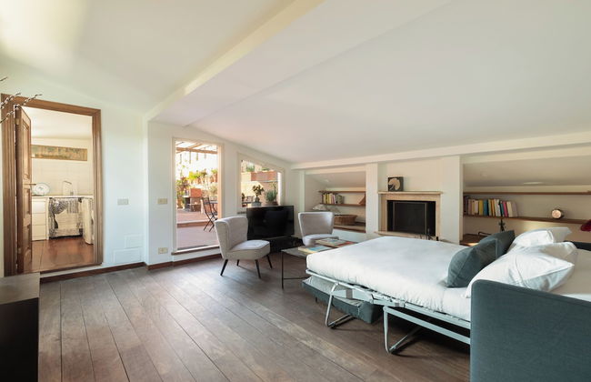 Trastevere Romantic Terraced Apartment - Foto 16