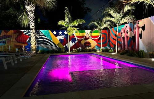 Exclusive Oasis, Exotic Pool & Miami Inspired Art - Foto 26