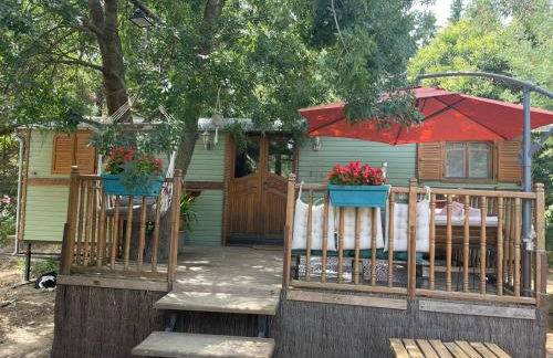 Roulotte en bois Sud France - Foto 1