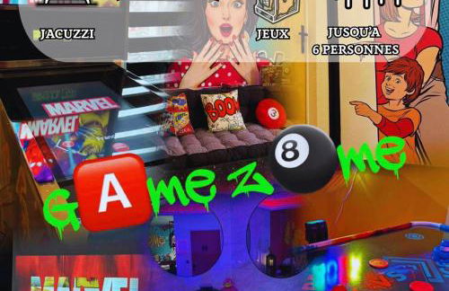 GAME ZONE Maison Unique hyper centre ville, proche toutes commodités - Foto 1