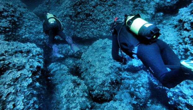 Buceando en Menorca