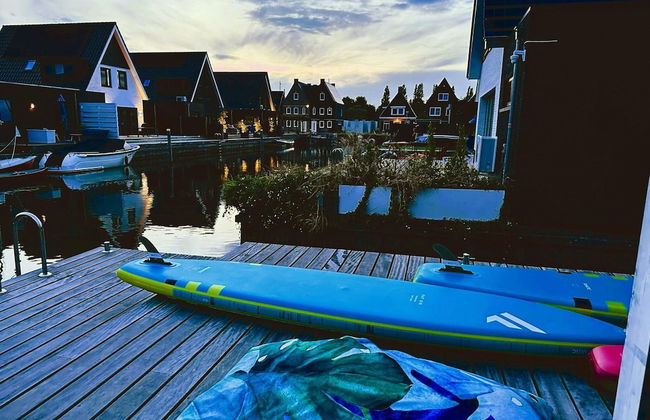 Peaceful Villa on the Water in Stavoren - Foto 15