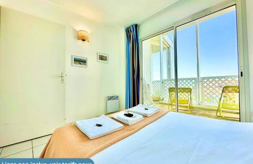 Vue Mer et Piscine, avec Balcon - 1 min de la plage - Foto 9