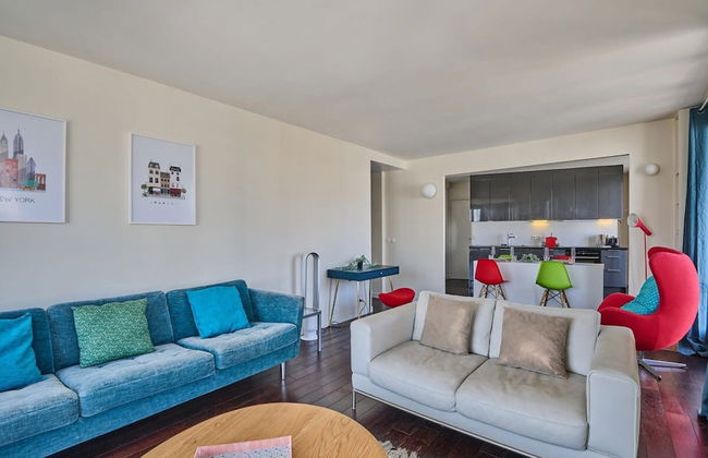 Sublime 2 Bedroom Flat Quai de Seine Eiffel Tower - Foto 14