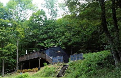 Fireplace Catskill Views Overlook Lake Cabin - Foto 4