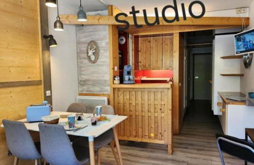 Arc 2000 -location de 2 appartements et 1 studio avec balcon et vue - Foto 29