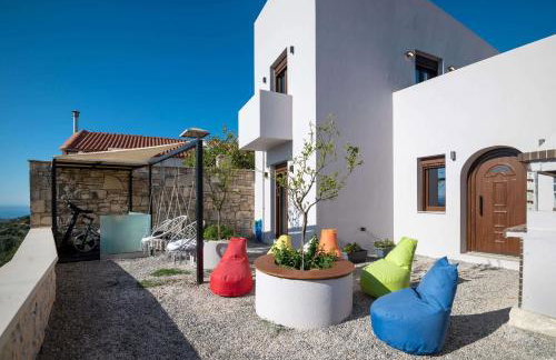 Archontiki Veranda - Design Villa in Crete with Heated Pool, Jacuzzi & Dreamy Views - Foto 12