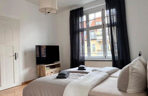 Feine Apartments in der Südstadt von Erfurt mit kostenlosen Stellplatz & Flasche Wein zur Begrüßung - Foto 3