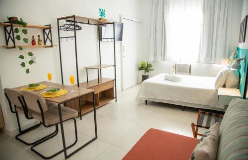 Studio na zona cultural do Rio! A/C, Wi-Fi, TV - Foto 31