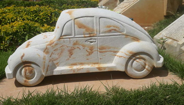 Une des tombes du cimetière de Barichara