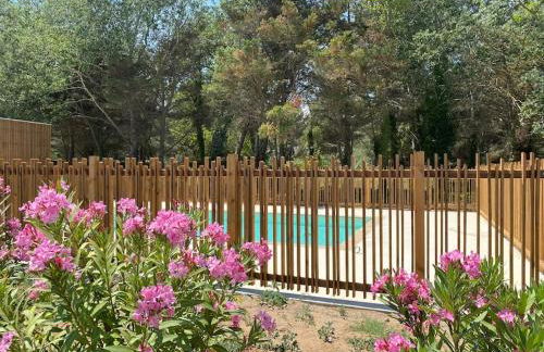 V0775 - Apt récent 4 pers avec climatisation piscine et parking 200 m plages - Foto 14