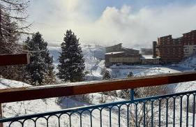La Perdrix Blanche Appartement moderne Ski aux pieds - Vue panoramique et chambre séparée - 4 pers - Arcs 2000 - Foto 18