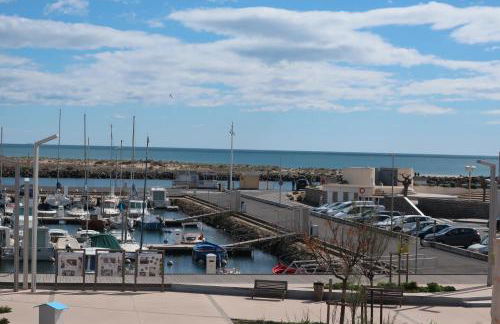 Studio Valras vue Port et Mer, Wi-Fi gratuit, Parking box fermés avec vélos inclus - Foto 6