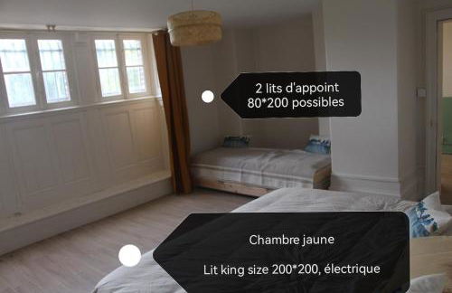 Grand gîte "Le gardien du château de Brocéliande", vue unique sur l'étang du Pas du Houx - Foto 18