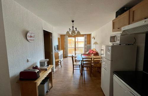 Appartement 6 places aux pieds des pistes avec piscine, wifi et parking privé, salle de bain refaite à neuf - Foto 19