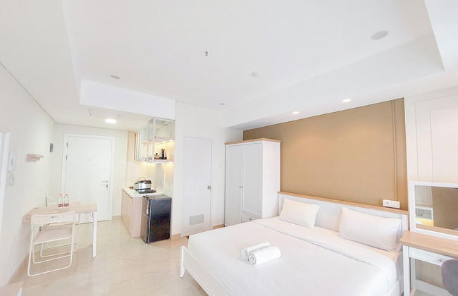 Comfortable Studio At Podomoro City Deli Medan Apartment - Foto 4
